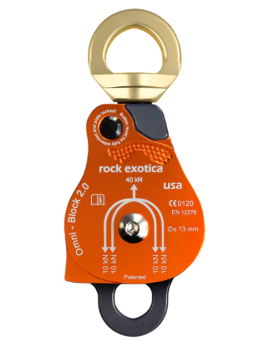 Poulie double RàB à flasque ouvrante avec...