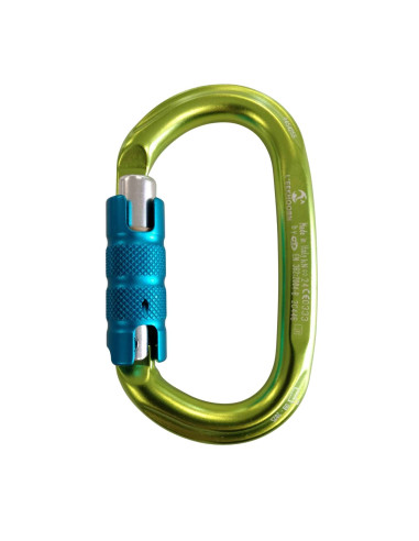 Mousqueton alu ovale triple action - TRINUTS - L'EEKHOORN®