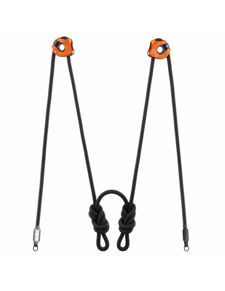 Longe double de maintien et de progression en Y réglable sans terminaison cousue - TUNER PRO FLEX - SKYLOTEC®