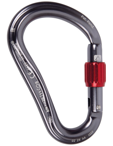 Mousqueton alu à grande ouverture à vis - ATOM LOCK - CAMP®