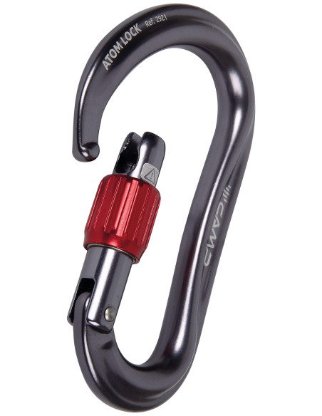 Mousqueton alu à grande ouverture à vis - ATOM LOCK - CAMP®