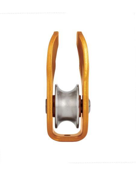 Poulie simple Petzl FIXE 2026 compacte cordistes, secours | l'equipeur.fr
