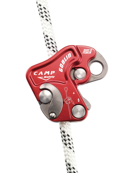 Antichute mobile sur corde (ø10mm et +) avec fonction de blocage (livré avec son mousqueton) - GOBLIN - CAMP®
