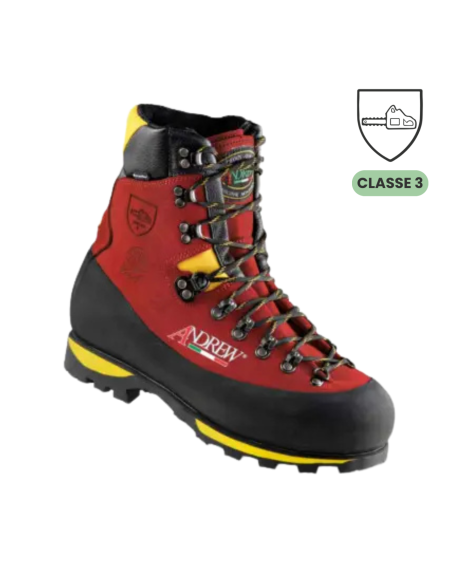 Chaussures de protection scie à chaine Classe 3 - ANTELAO - ANDREW®