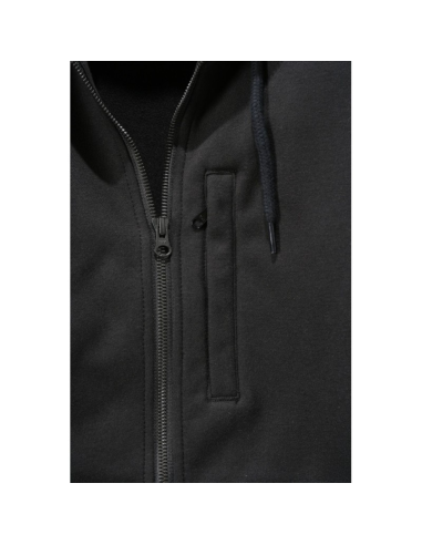 Sweat à capuche zippé, déperlant et anti-vent -...