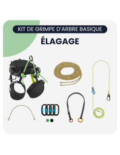 Kit de grimpe d'arbre basique