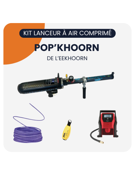 Kit lanceur à air comprimé - POP'KHOORN - L'EEKHOORN®