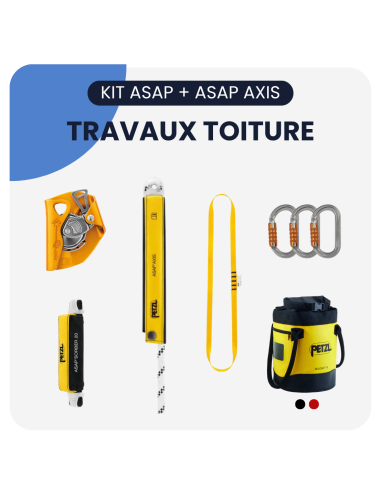 Pack pour travaux de toiture ASAP + ASAP AXIS - PETZL®