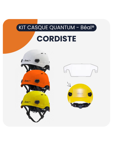 Casque QUANTUM + porte badge - Béal®