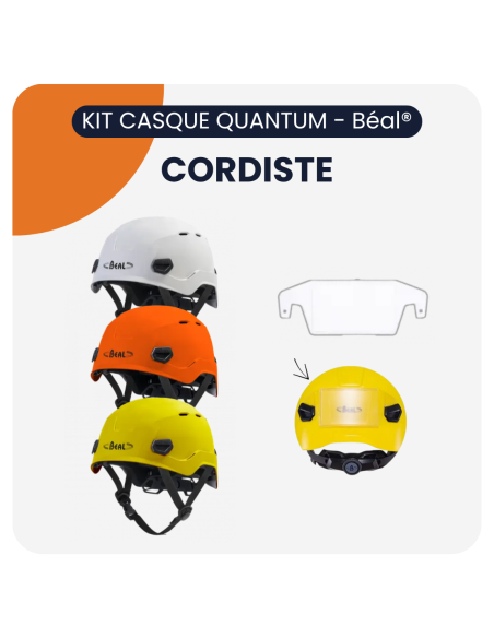 Casque QUANTUM + porte badge - Béal®