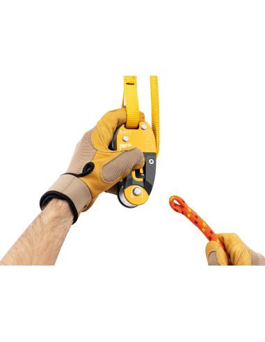 Fausse fourche réglable, avec poulie et boule de ferlette/cochonnet - EJECT - PETZL®