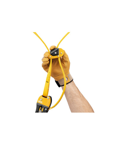 Fausse fourche réglable, avec poulie et boule de ferlette/cochonnet - EJECT - PETZL®