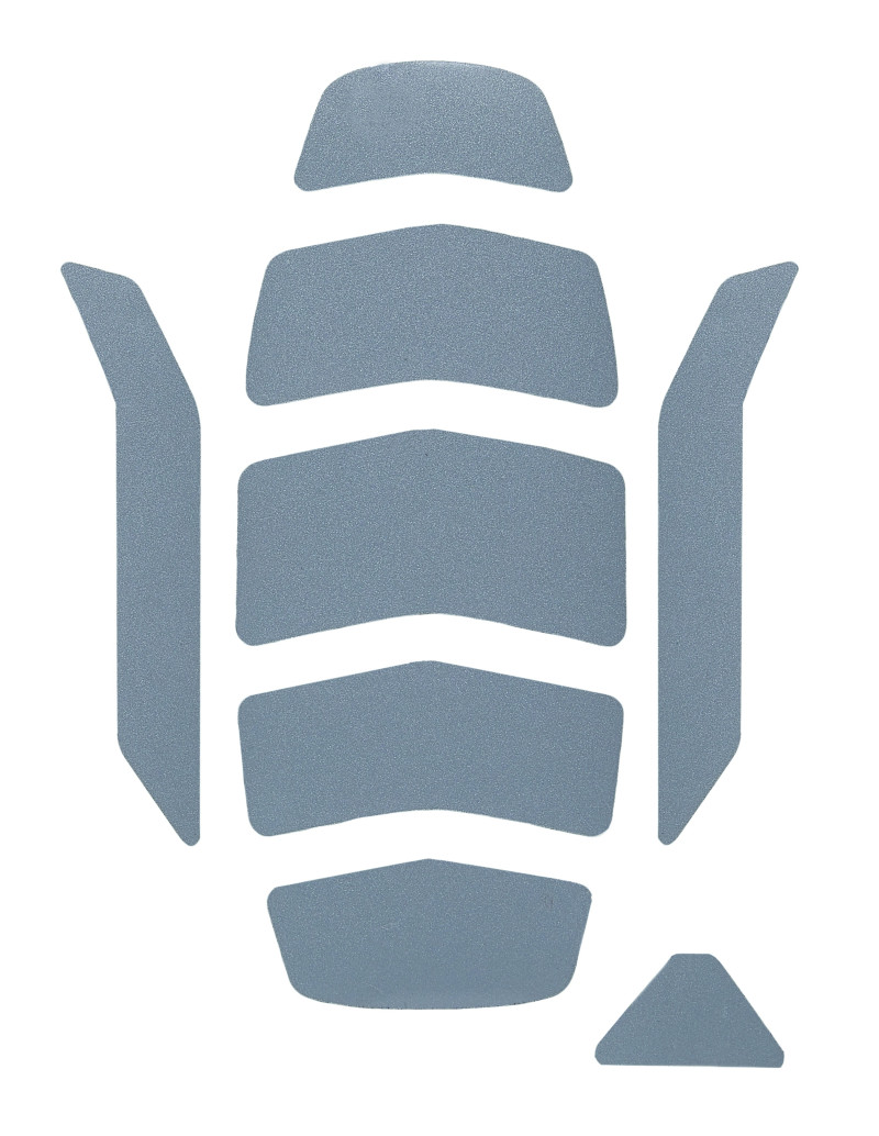 Lot Autocollants Réfléchissants Pour Vélo, Casque, Poussette - Orange - Sécurité Visibilité Nuit