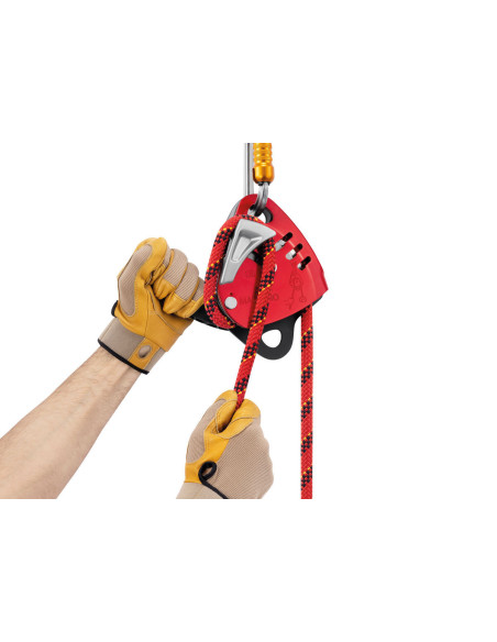 Descendeur avec poulie-bloqueur intégrée - MAESTRO L - PETZL®