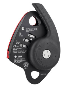 Descendeur avec poulie-bloqueur intégrée - MAESTRO L - PETZL® 2