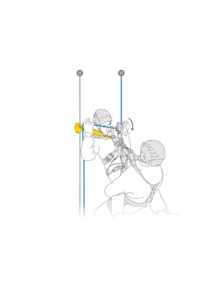 Petzl ASAP’SORBER AXESS – Absorbeur d’énergie 250 kg EN 355 | equipeur.fr