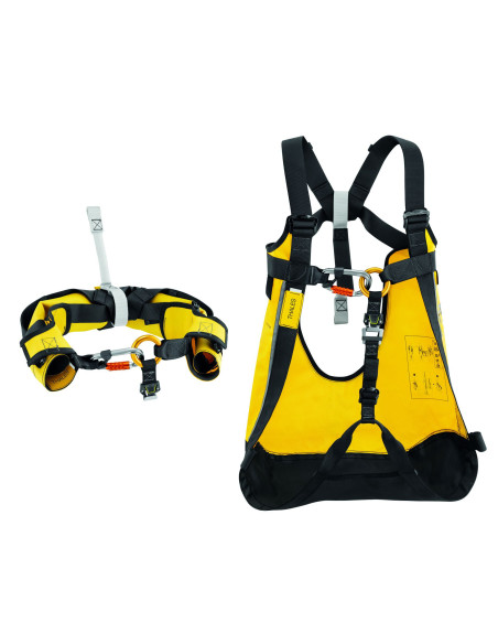 Brassière de sécurisation et triangle d'évacuation - THALES - PETZL®