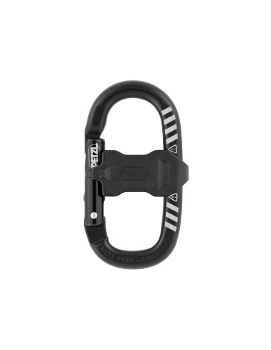 Mousqueton alu porte matériel AVEC accessoires, doigt droit, 4kN - MINO+ - PETZL®