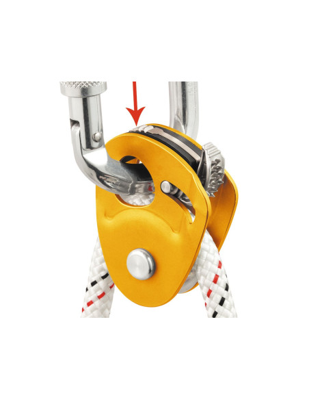 Poulie-bloqueur compacte et légère - MICRO TRAXION - PETZL®