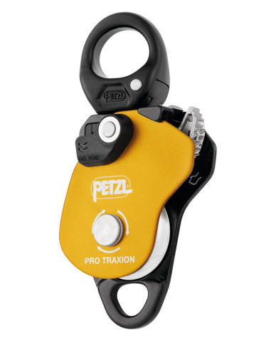 Poulie-bloqueur imperdable haut rendement - PRO TRAXION - PETZL®