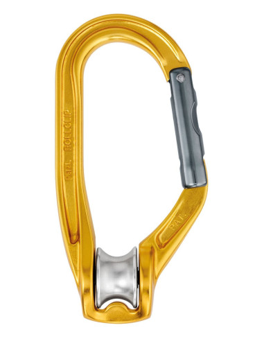 Poulie-mousqueton alu SANS verrouillage - ROLLCLIP A - PETZL®