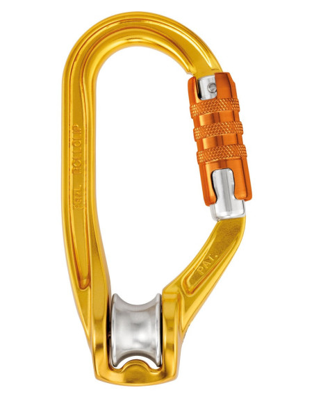 Poulie-mousqueton alu triple action - ROLLCLIP A - PETZL®