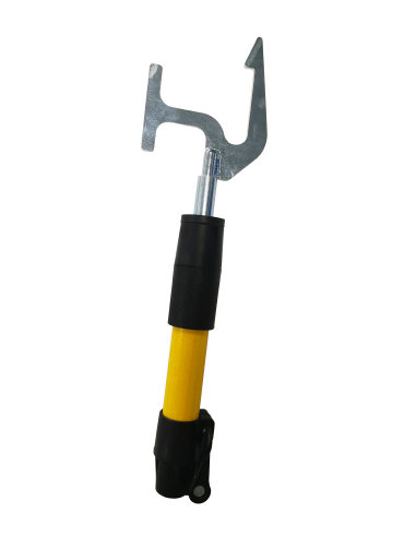 Embout de décrochage et son adaptateur pour perche télescopique PT888 - L'ÉQUIPEUR®