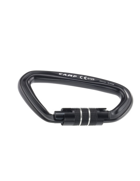 Mousqueton alu en D double action 40kN - ATLAS 2LOCK - CAMP®