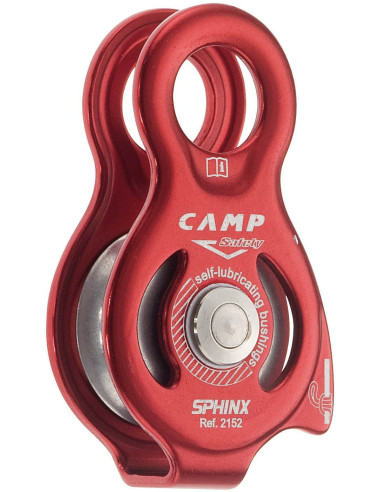 Poulie simple à flasques fixes Prusik - SPHINX - CAMP®