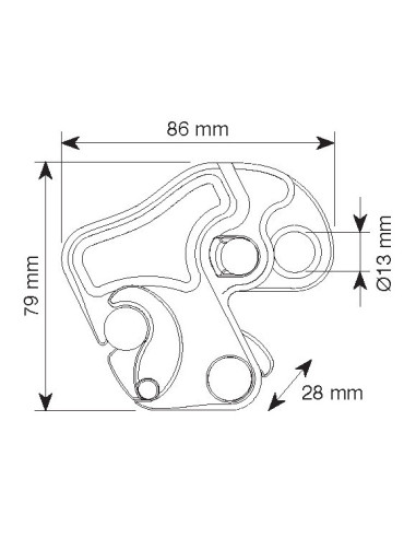 Antichute mobile sur corde (ø10mm et +) avec fonction de blocage (livré avec son mousqueton) - GOBLIN - CAMP®