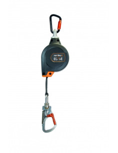 Antichute à rappel auto, sangle, snaphook alu, utilisation verticale & horizontale - EAGLE EDGE - NEOFEU® (Longueur: 6 m)
