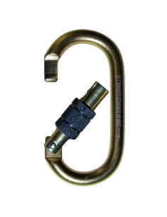 Mousqueton acier oval à vis - LEO - L'EEKHOORN® by KRATOS® 2