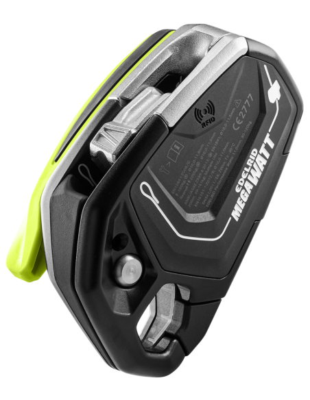 Descendeur auto-freinant avec fonction anti-panique - MEGAWATT - EDELRID®