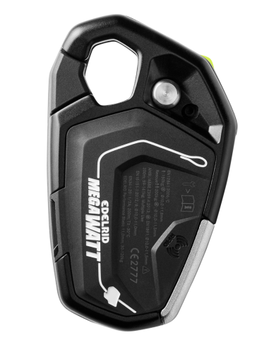 Descendeur auto-freinant avec fonction anti-panique - MEGAWATT - EDELRID®