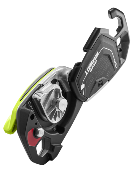 Descendeur auto-freinant avec fonction anti-panique - MEGAWATT - EDELRID®