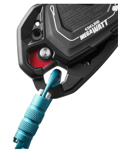 Descendeur auto-freinant avec fonction anti-panique - MEGAWATT - EDELRID®