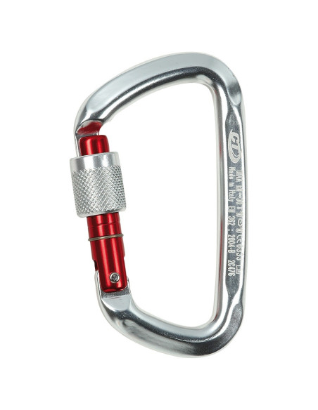 Mousqueton alu en D à vis - D-SHAPE - CLIMBING TECHNOLOGY®