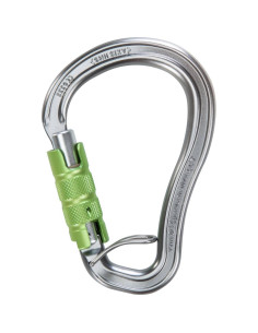 Mousqueton alu en poire unidirectionnel triple action - AXIS - CLIMBING TECHNOLOGY®