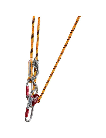 Poulie simple à flasques mobiles avec deux trous de connexion - ORBITER A - CLIMBING TECHNOLOGY®