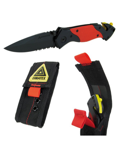 Couteau de sécurité avec étui - RESCUE - DIMATEX®
