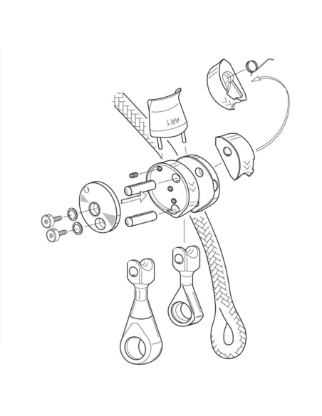 Came pour corde - ø 11-13 mm - POSITIONER 2 - ART®