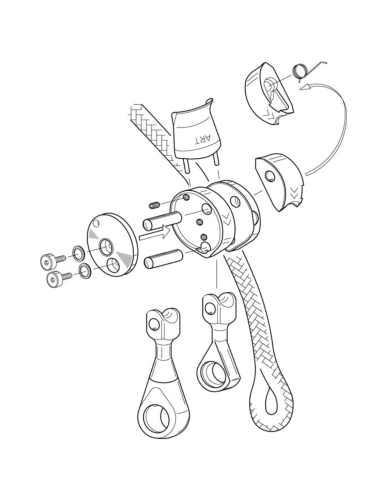 Came pour corde - ø 12-13 mm - POSITIONER 2 - ART®