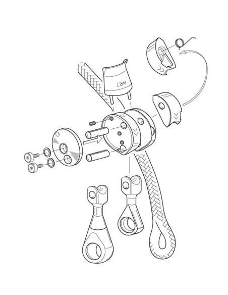Came pour corde - ø 12-13 mm - POSITIONER 2 - ART®