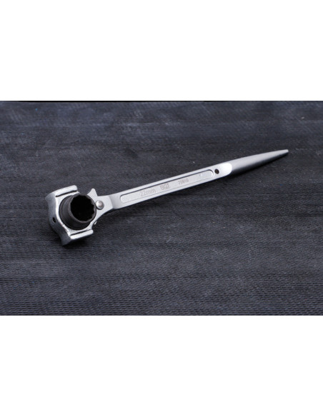 Clé à cliquet 19/22 pour échafaudeur - RACAGNAC avec double DARRACQ - BGS®