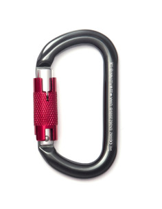 Mousqueton alu oval double action - DORADO - FIXE® 2