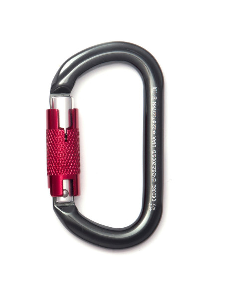 Mousqueton alu oval double action - DORADO - FIXE® Mousqueton alu oval double action - DORADO - FIXE®