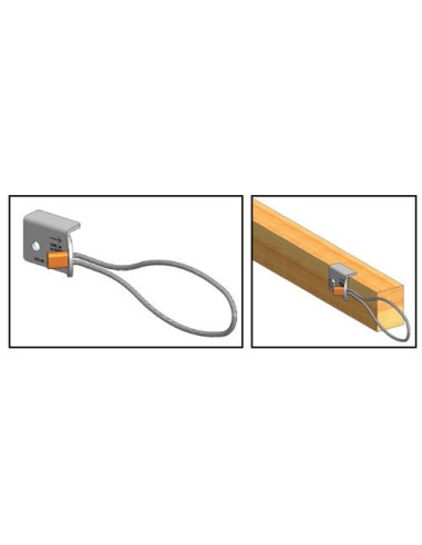 Ancrage toiture câble sous tuile - GM DISTRIBUTION® - GM DISTRIBUTION®