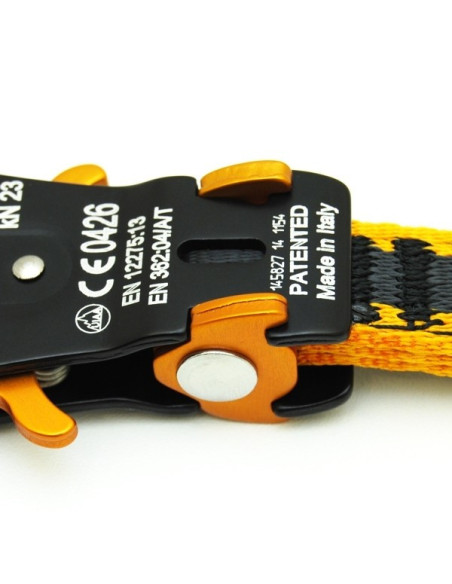 Dégaine avec mousqueton alu unidirectionnel double action - FROG - KONG®