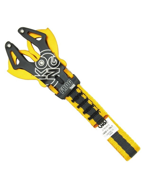 Dégaine avec mousqueton alu unidirectionnel double action - FROG - KONG®