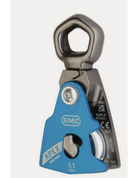 Poulie amovible avec émerillon - APEX 1.1 - SMC®